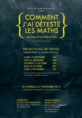 How I Came to Hate Math (2013)