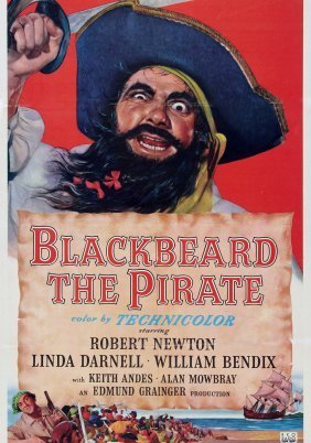 Η Αιχμαλωτος Του Μαυρου Κουρσαρου / Blackbeard, the Pirate (1952)