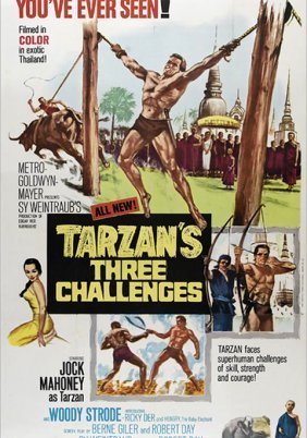 Tarzan's Three Challenges (1963)